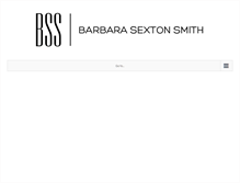 Tablet Screenshot of barbarasextonsmith.com